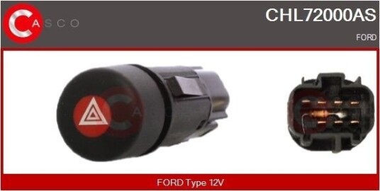 Varselblinklysbryter CASCO CHL72000AS Varselblinklysbryter CASCO CHL72000AS