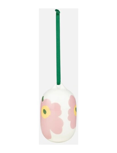 Marimekko Home Unikko Ornament 6X9Cm Green ONE SIZE Marimekko Home Unikko Ornament 6X9Cm Green ONE SIZE