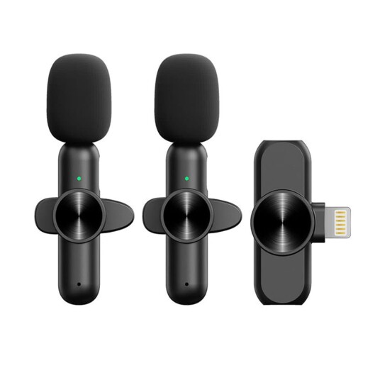 2 Trådløse Mikrofoner med mottakere Lightning 2 Trådløse Mikrofoner med mottakere Lightning