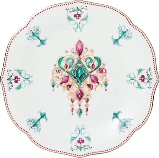 Magnor   Lucia asjett 17 cm hvit/rød/grønn