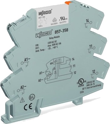 Wago 857-354, 6 Mm, 94 Mm, 81 Mm Wago 857-354, 6 Mm, 94 Mm, 81 Mm