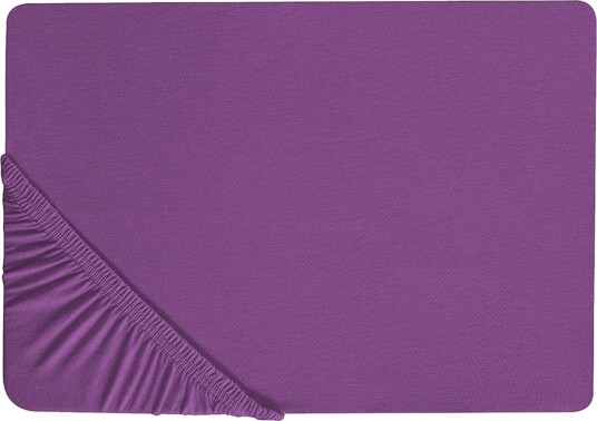 Laken med strikk Janbu Lilla 90x200 cm Lilla 90x200 cm