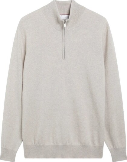 Brunello Cucinelli Herre Gensere & Hettegensere Beige M,