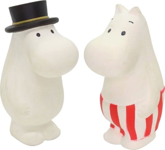 Mummitrollet Figurer Naturgummi Mor &  Far