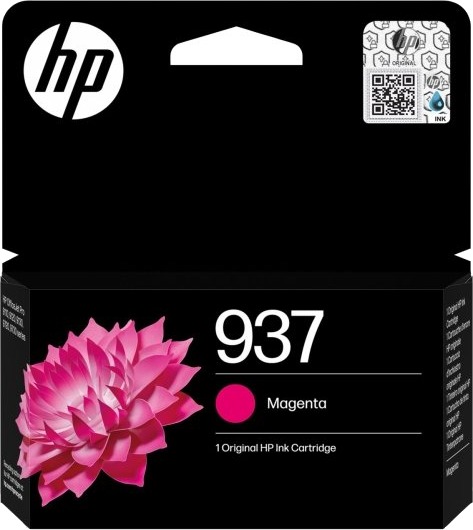 HP 937 magenta blekkpatron original 4S6W3NE#LS2