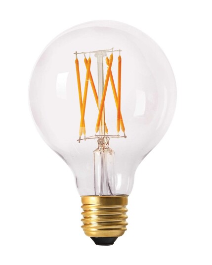 PR Home LED-pære E27 Klart 2200K 4W