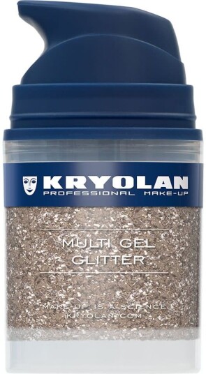 Kryolan Glitter Gel Coarse Light Bronze 50ml