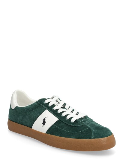 Polo Ralph Lauren Court Vulc Suede Sneaker Green 46