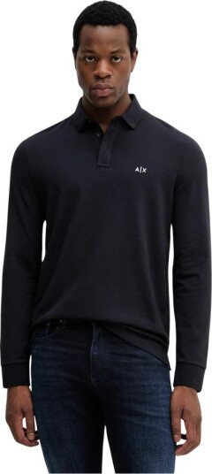 Armani Exchange Polo Shirt - Navy - XXL Armani Exchange Polo Shirt - Navy - XXL