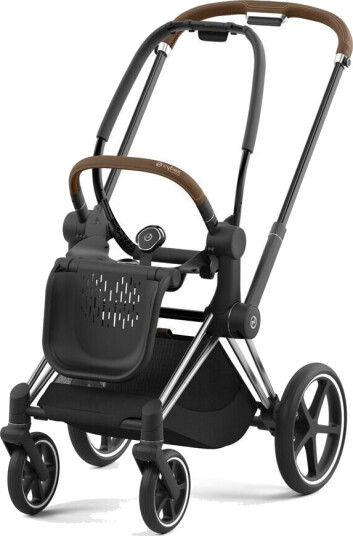CYBEX Ny! Cybex barnevogn Platinum Line Priam Sportsvogn Soho Grey/chrome Brun CYBEX Ny! Cybex barnevogn Platinum Line Priam Sportsvogn Soho Grey/chrome Brun