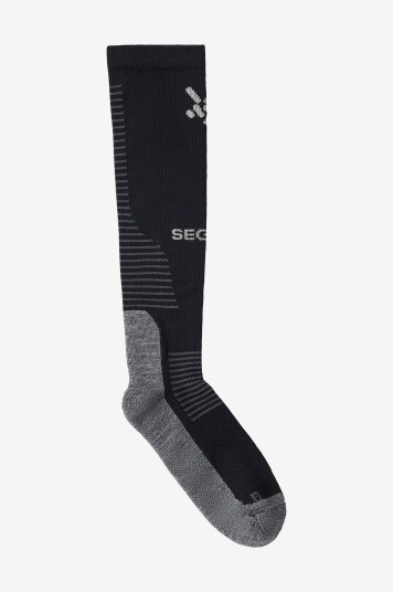 Seger Knestrømper Advanced Wool Compression Svart Seger Knestrømper Advanced Wool Compression Svart