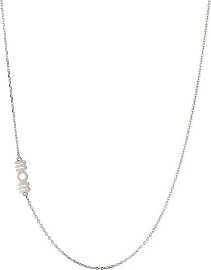 Stine A Jewelry Wow Mom Necklace Sølv Sterling 925 45.5 52.5 cm Stine A Jewelry Wow Mom Necklace Sølv Sterling 925 45.5 52.5 cm