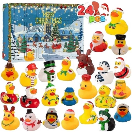 Jul Liten Gul And Adventskalenderboks Nedtelling Gave Vinyl And Blindboks Leketøy Kostyme