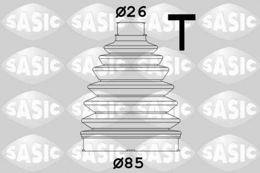 Sasic Mansjett drivaksel SASIC 1904021