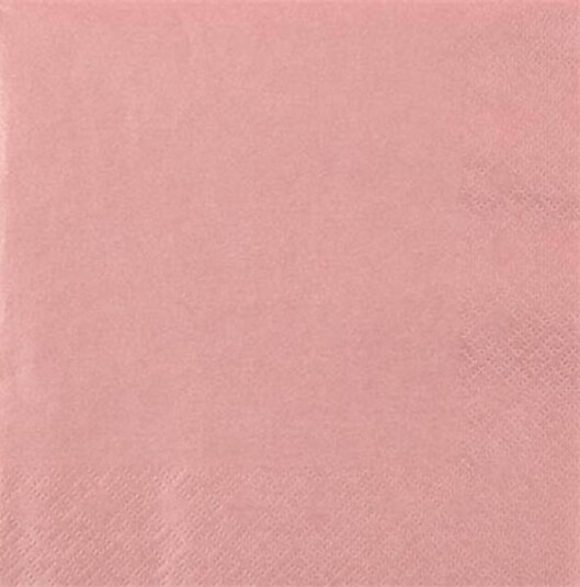 Middags serviett gammelrosa med perle effekt Home Fashion
