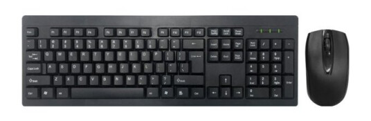 Omega Keyboard Us Mouse Wireless Keyboard Keyboard Mouse Wireless 2.4Ghz [45546]