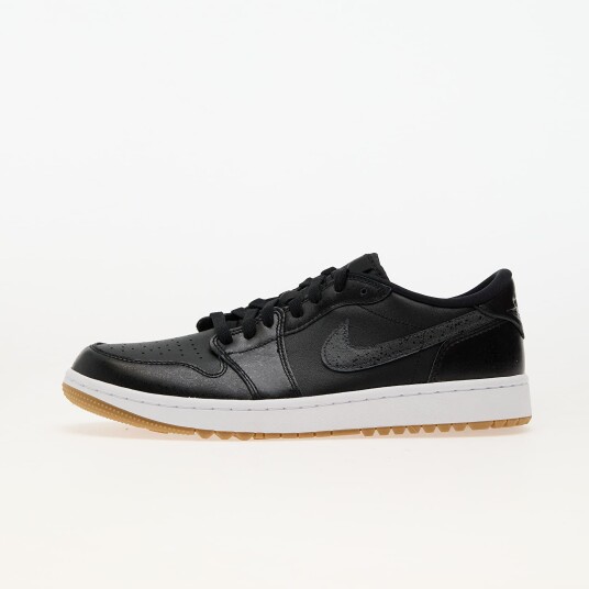 Joggesko Air Jordan 1 Low Golf Black/ Anthracite Gum Med Brown White EUR 42