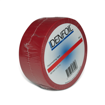 Gulvtape til oppmerking  50 mm x 33 m  Rød farge   