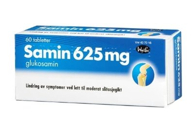 Samin Tabletter 625 mg 60 stk