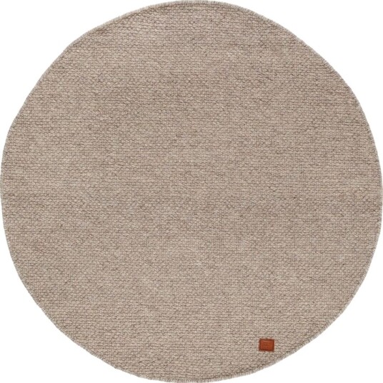 Skagen Ullteppe Rund 240 cm Lin Skagen Ullteppe Rund 240 cm Lin