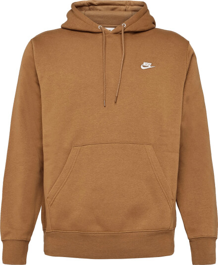 Nike M Nk Club Bb Po Hoodie Brown S Nike M Nk Club Bb Po Hoodie Brown S
