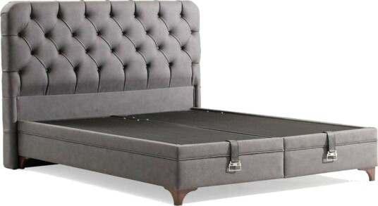 Enkeltsengunderdel og Hodegjerde Sorang Grå - 94 x 35 x 190 cm