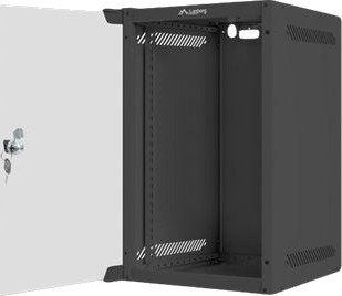 Lanberg Rack Skap Veggmonterbar Ral 9004 Svart 9U 10" Lanberg Rack Skap Veggmonterbar Ral 9004 Svart 9U 10"