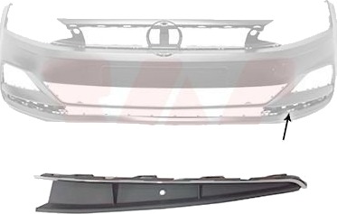 Ventilasjonsgitter VAN WEZEL 5751597