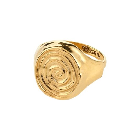 Pilgrim Air Ring Gold Plated Gold ONE SIZE Pilgrim Air Ring Gold Plated Gold ONE SIZE