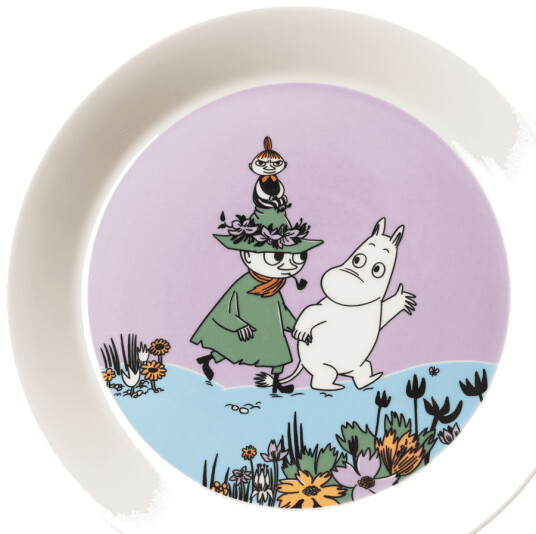 Moomin Arabia Mummi tallerken Venner for Alltid Ø19,5 cm
