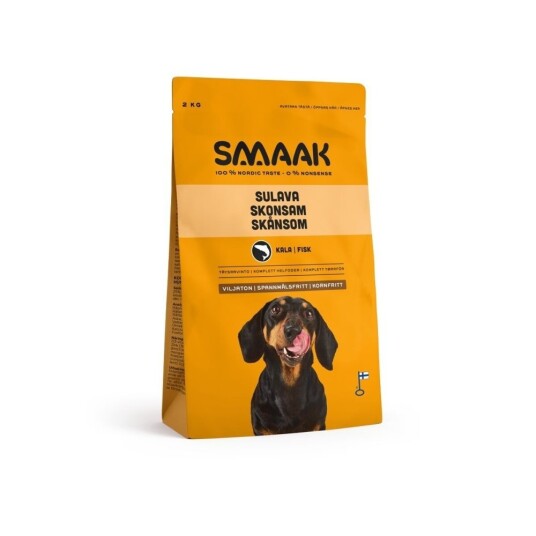 Smaak Dog Adult Grain Free Fisk (2 kg)