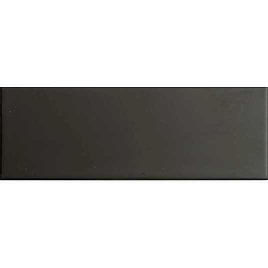 Flis Arredo Color Negro Sort Matt 10x30 cm