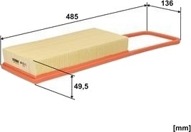 FILTRON AP 031/3 Luftfilter FILTRON AP 031/3 Luftfilter