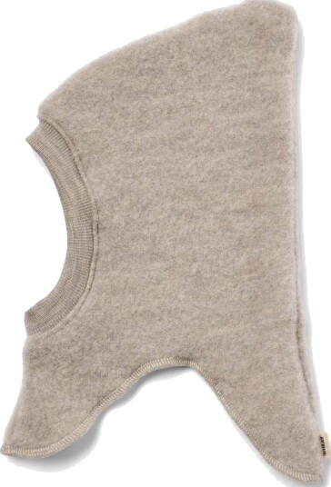 Wheat Wool Fleece Balaclava Eli KHAKI MELANGE 3 9M