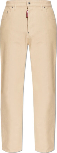 Dsquared2 Herre Jeans Beige L, Dsquared2 Herre Jeans Beige L,