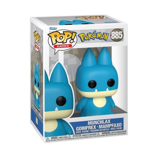 Funko Pop Vinyl Pokémon Munchlax Samlefigur Funko Pop Vinyl Pokémon Munchlax Samlefigur