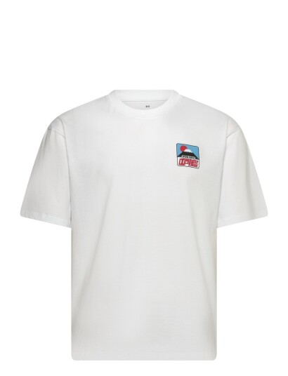 Edwin Sunset On Fuji San T Shirt   White   White   S