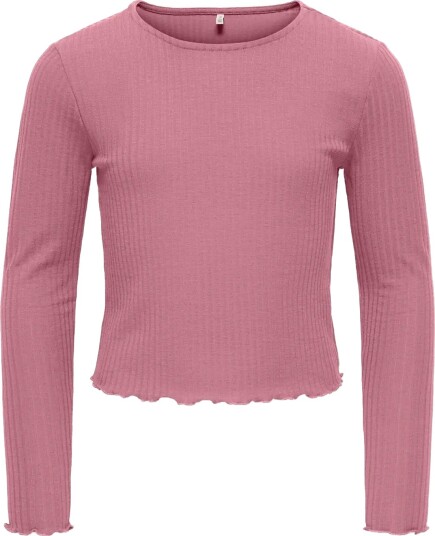 Kids Only Kognella L/S O Neck Top Jrs Noos Pink 134 140