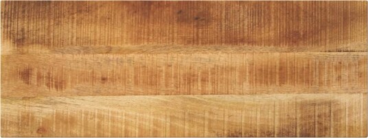 Bordplate 70x40x2,5 cm rektangulær grovt heltre mango
