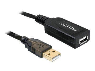 Delock USB Cable - USB-forlengelseskabel - USB til USB - 20 m