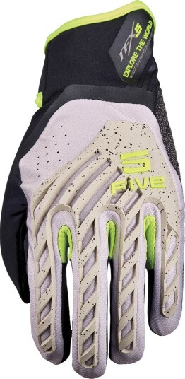 MC-Hansker Five TFX5 Sand /Fluo Gul S MC-Hansker Five TFX5 Sand /Fluo Gul S