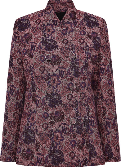 RODEBJER Rodebjer Seol Opulent Rose Burgundy L