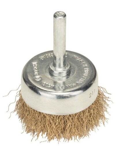 Bosch Koppbørste, krympet, 50 x 0,2 mm, kobberbelagt 50 mm, 0,2 mm