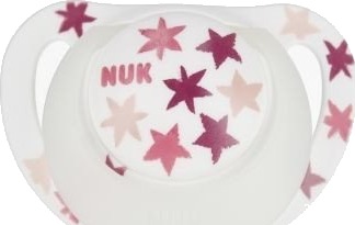 Nuk Star Silikon Nattsmokk 18-36 mnd Rosa