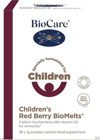Biocare children"s red berry biomelts 28 poser Biocare children"s red berry biomelts 28 poser