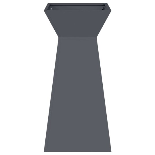 Plantebord Antrasitt Plast 35 x 35 x 73 cm Plantekasser Plantebord Antrasitt Plast 35 x 35 x 73 cm Plantekasser