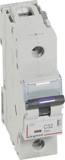 Legrand DX3 MCB automatsikring C32 1P 1M 50kA
