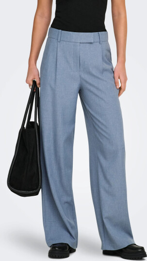 ONLY Onllinda Hw Str Mel Pants Tlr Noos   Blue   XS x 32
