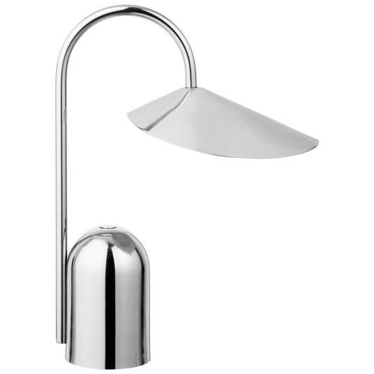 Ferm Living Arum Portabel Lampa Stainless Steel