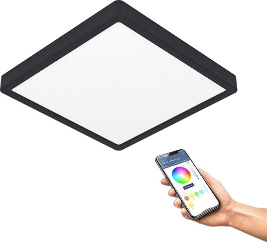 Eglo Connect Z Fueva 6 Z Taklampe   39 X 39 Cm   Svart